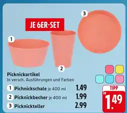 E-Center Picknickartikel Angebot