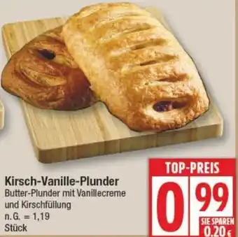 Edeka Kirsch Vanille-Plunder Angebot