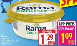 Edeka Rama Streichfett Angebot