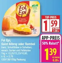 Edeka Fol Epi, Saint Albray oder Rambol Angebot