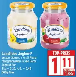 Edeka Landliebe Joghurt Angebot