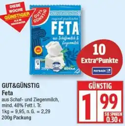 Edeka GUT&GÜNSTIG Feta Angebot