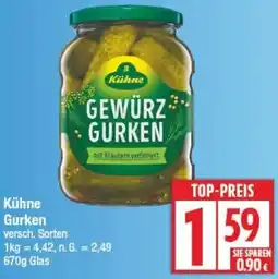 Edeka Kühne Gurken Angebot