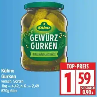 Edeka Kühne Gurken Angebot