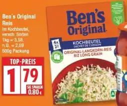 Edeka Ben's Original Reis Angebot