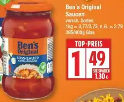 Edeka Ben's Original Saucen Angebot