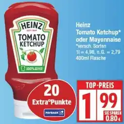 Edeka Heinz Tomato Ketchup oder Mayonnaise Angebot