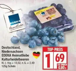 Edeka Deutschland, Niedersachsen EDEKA Heimatliebe Kulturheidelbeeren Angebot