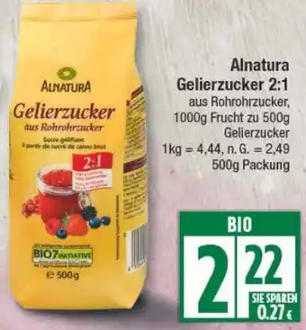 Edeka Alnatura Gelierzucker 2:1 Angebot