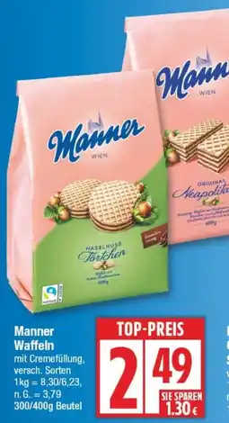 Edeka Manner Waffeln Angebot