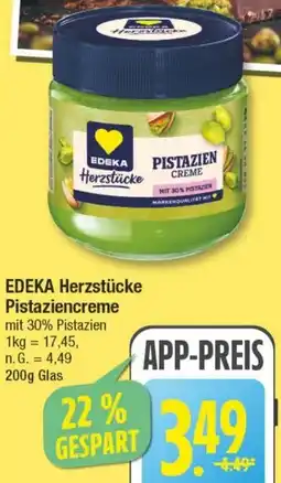 Edeka EDEKA Herzstücke Pistaziencreme Angebot
