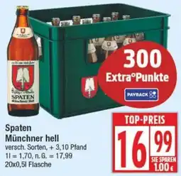 Edeka Spaten Münchner hell Angebot