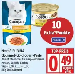 Edeka Nestlé PURINA Gourmet-Gold oder -Perle Angebot