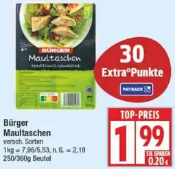 Edeka Bürger Maultaschen Angebot