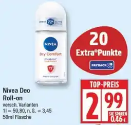 Edeka Nivea Deo Roll-on Angebot