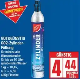 Edeka GUT&GÜNSTIG CO2-Zylinder Füllung Angebot