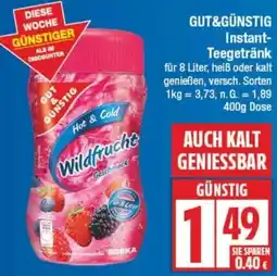 Edeka GUT&GÜNSTIG Instant Teegetränk Angebot