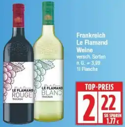 Edeka Frankreich Le Flamand Weine Angebot