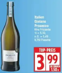 Edeka Italien Giolano Prosecco Angebot