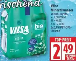 Edeka Vilsa Mineralwasser Angebot