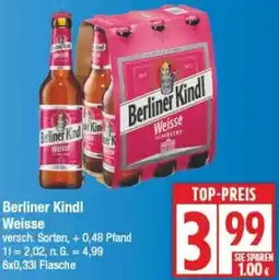 Edeka Berliner Kindl Weisse Angebot