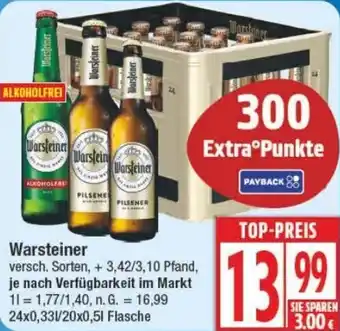 Edeka Warsteiner Angebot