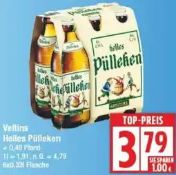 Edeka Veltins Helles Pülleken Angebot