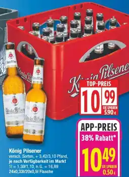 Edeka König Pilsener Angebot
