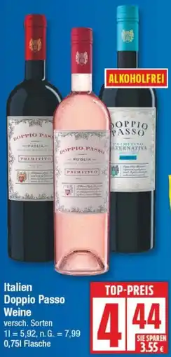 Edeka Italien Doppio Passo Weine Angebot