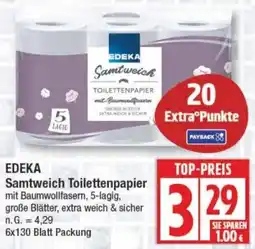 Edeka EDEKA Samtweich Toilettenpapier Angebot