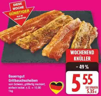 Edeka Bauerngut Grillbauchscheiben Angebot