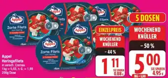 Edeka Appel Heringsfilets Angebot