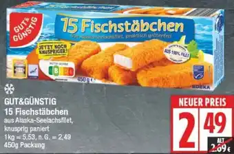 Edeka GUT&GÜNSTIG 15 Fischstäbchen Angebot