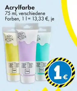 TEDi Acrylfarbe Angebot