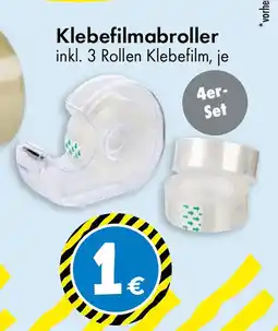 TEDi Klebefilmabroller 4er- Set Angebot