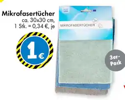 TEDi Mikrofasertücher 3er- Pack Angebot