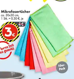TEDi Mikrofasertücher Angebot