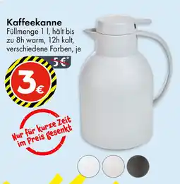 TEDi Kaffeekanne Angebot