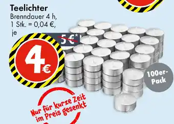 TEDi Teelichter Angebot