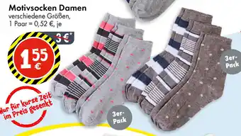 TEDi Motivsocken Damen 3er- Pack Angebot
