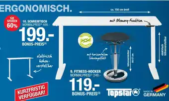 Hofmeister Topstar schreibtisch oder fitness-hocker Angebot