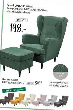 Zurbrüggen Sessel „oskar“ Angebot