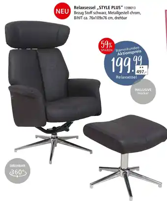 Zurbrüggen Relaxsessel style plus Angebot