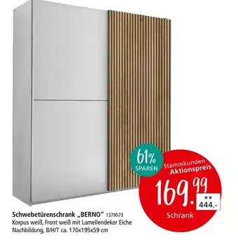 Zurbrüggen Schwebetürenschrank berno Angebot