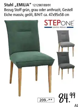 Zurbrüggen Step one stuhl emilia Angebot