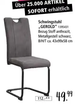 Zurbrüggen Schwingstuhl gerold Angebot