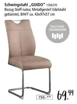 Zurbrüggen Schwingstuhl guido Angebot