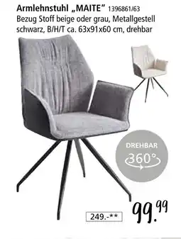 Zurbrüggen Armlehnstuhl maite Angebot