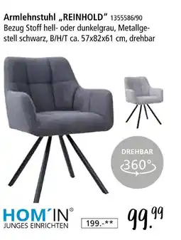 Zurbrüggen Hom´in armlehnstuhl „reinhold“ Angebot