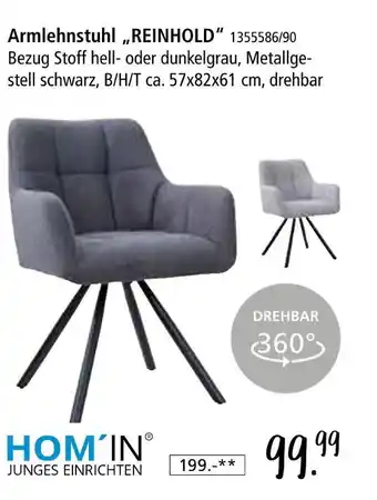Zurbrüggen Hom´in armlehnstuhl „reinhold“ Angebot